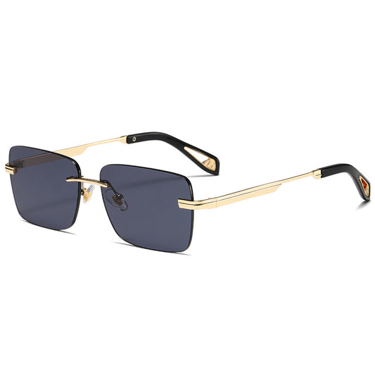 AUREN Mini Menorca | Rectangular Rimless – UV400 Timeless Eyewear