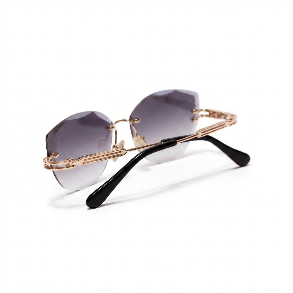 AUREN Crystal Ibiza | Diamond Rimless – UV400 Timeless Eyewear