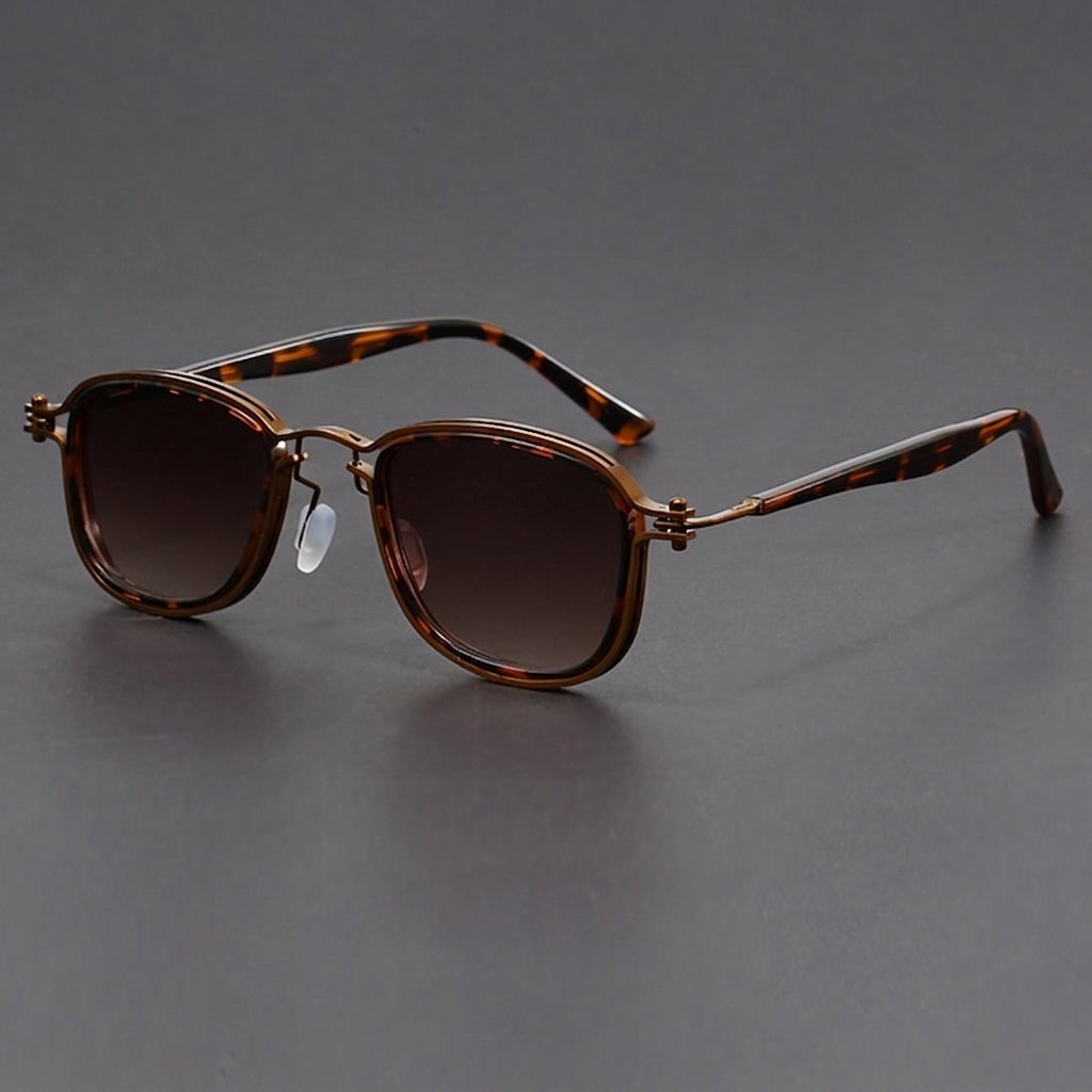 AUREN Vintage Marbella | Square Metal Retro – UV400 Timeless Eyewear