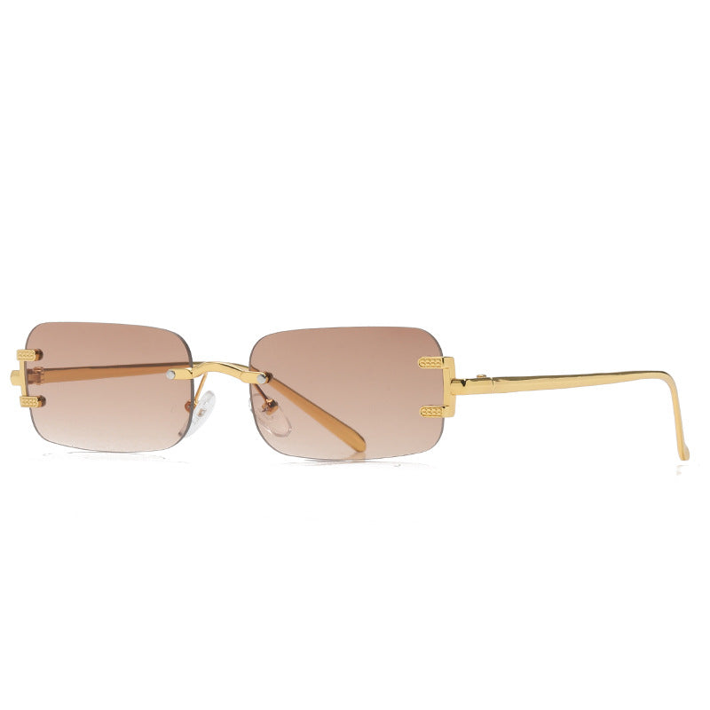 AUREN Crystal Formentera | Square Rimless – UV400 Timeless Eyewear