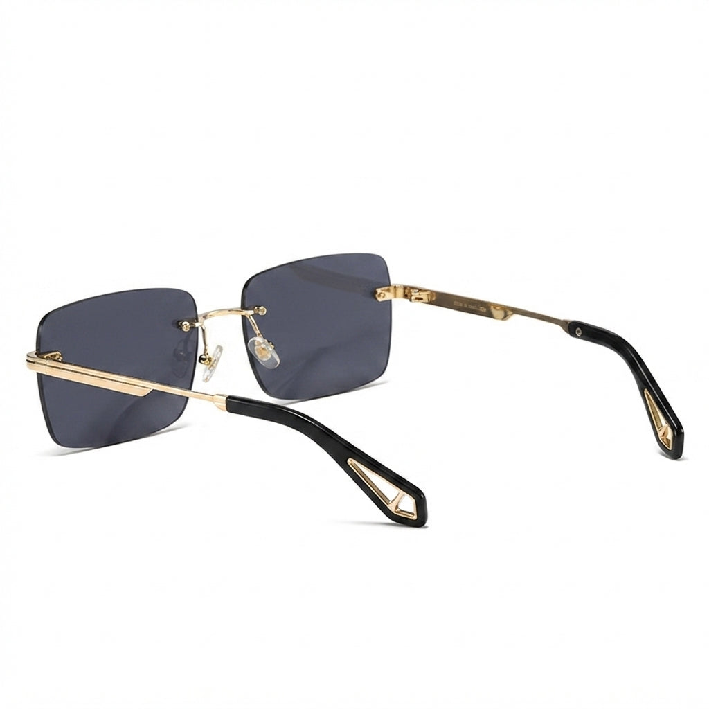 AUREN Mini Menorca | Rectangular Rimless – UV400 Timeless Eyewear