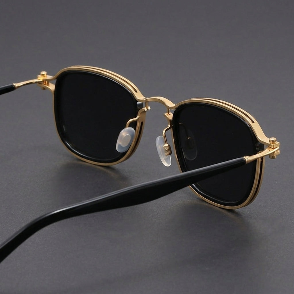 AUREN Vintage Marbella | Square Metal Retro – UV400 Timeless Eyewear
