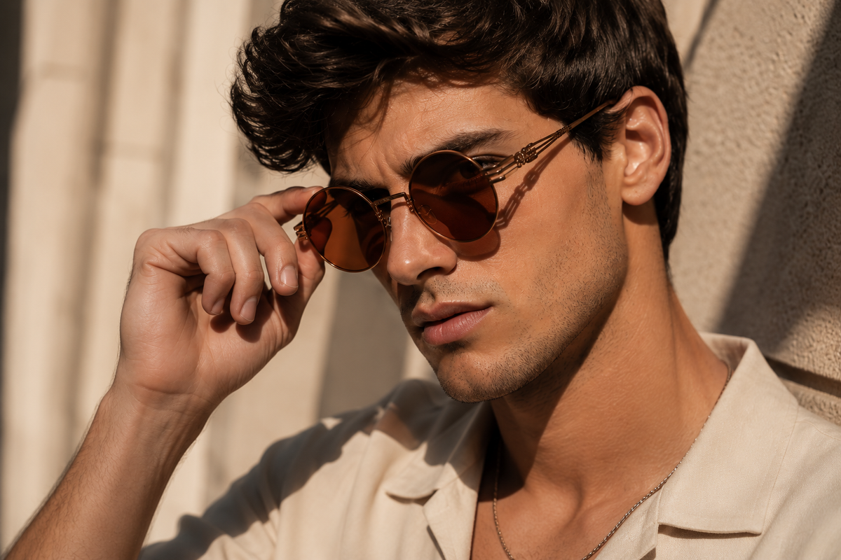 AUREN Vintage Cádiz | Round Steampunk – UV400 Timeless Eyewear